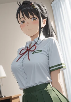 [Rei | Digital Works] Iwato Suzume - Suzume no Tojimari [AI Generated]