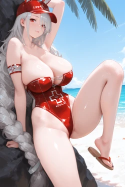 [Zuki] Prinz Heinrich Rabbit on Watch - Azur Lane [AI Generated]