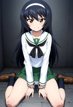 [ZACK AI] Reizei Mako (GIRLS und PANZER) [AI Generated]