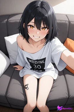 Roommate's Kinky Cumplay Dare: Midnight Challenge [AI Generated] [Cute Image Set]