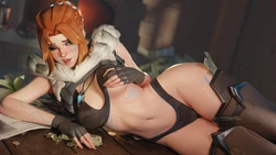 [cakiiBB] Freja Pounding (Overwatch)