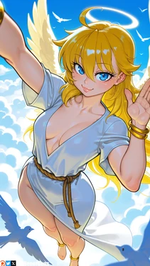 Panty Anarchy (Panty and Stocking with Garterbelt) WienerGens AI Generated