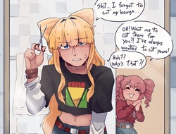 [Otaeria] Kaoruko's New Haircut (Mahou Shoujo Ni Akogarete)