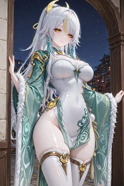 【Brightsky】Genshin Zibai 2 R18 [AI Generated]