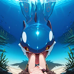 [白い物質] Hilda - Kyogre Research (Pokemon) [Ai Generated]