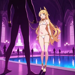 [白い物質] Hinata Tachibana - Church of Beauty (Fantasy Bishoujo Juniku Ojisan to) [Ai Generated]