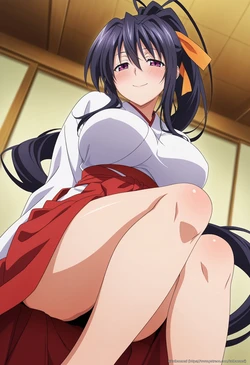 tachibana ai - [High School DxD] Akeno Himejima 92 illustrations | [ハイスクールD×D] 姫島朱乃 92枚 [AI Generated]