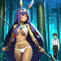 Nitocris,queen of sheba/尼托克麗絲,示巴女王 [AI Generated]