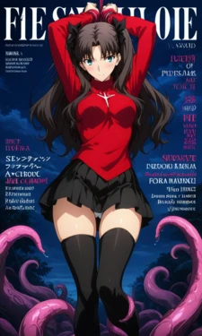 [wen] Tohsaka Rin (Tentacle) [AI Generated]