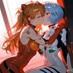 [CCCraftAi] Rei & Asuka [AI Generated]