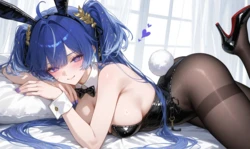 [Reiji] Iuno (Wuthering Waves) – Bunny Girl [AI Generated]