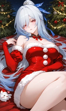 [Reiji] Jingliu (Honkai Star Rail) – Christmas Night [AI Generated]