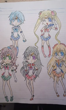 sailor moon art compilation