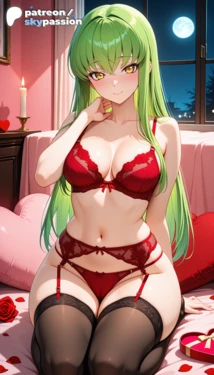 [SkyPassion] C.C. (Code Geass) [AI Generated]