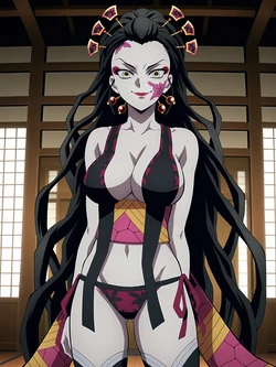 ANIPAI - Daki - Demon Slayer [81 pics  Full Set + Extras] [AI Generated]