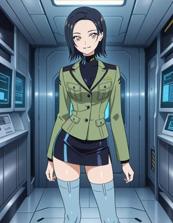 [Gravestone] Comoli Harcourt (Mobile Suit Gundam GQuuuuuuX) [AI Generated]