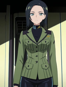 [goldnotakashi] Comoli Shoui to Kannai de (Mobile Suit Gundam GQuuuuuuX) [AI Generated]