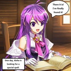 [Pixiv Q] Misspell (AI generated)