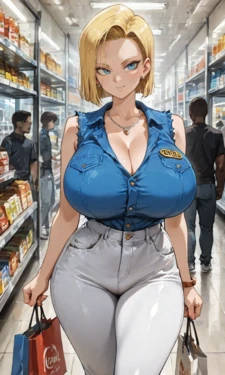 NTR＆BBC ERION android 18 BBC original quality [AI Generated]