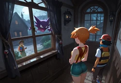 [GreyMaker] The Haunted House (Pokemon) [AI Generated]