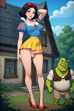 Special Snow-White & Shrek - Collection [AI Generated]