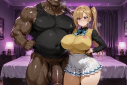 NTR＆BBC ERION kawakami mai original quality [AI Generated]