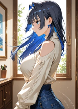 [KALA AI NSFW (VAMA)] - Ouro Kronii (403p) (Hololive) (Patreon) [AI Generated]
