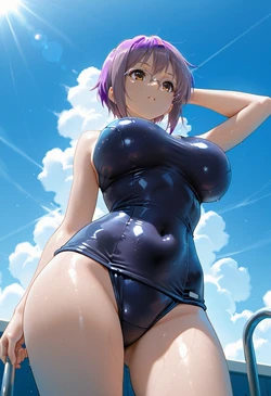 [マイネームルナ] Pregnant Belly Voyeur Series Nagato Yuki [Sample] [AI Generated]