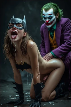 BatGirl´s Secret 2, Futa Superheroine [AI Generated]