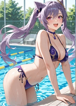 [KALA AI NSFW (VAMA)] - Keqing (463p) (Genshin Impact) (Patreon) (AI Generated)