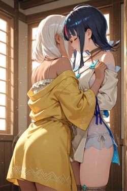 [KALA AI NSFW (VAMA)] - Yonaga Angie x Utsumi Erice (310p) (Danganronpa, Fate Grand Order) (Patreon) [AI Generated]
