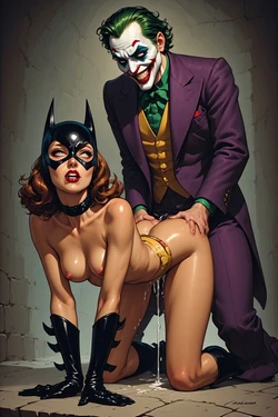 Bat Sex, Bat Girll, Bat Slut sucking [AI Generated]