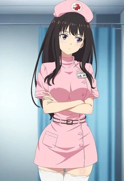 lycoris recoil Inoue Takina nurse 108p [AI Generated]