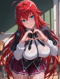 (Oki Senpai) 🍈🍈莉雅丝·吉蒙里 Rias Gremory Patreon(Patreon) (AI Generated)