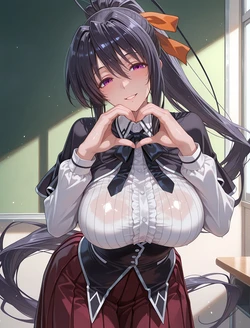 (Oki Senpai) 🍈🍈姫島朱乃 Akeno Himejima Patreon(Patreon) (AI Generated)