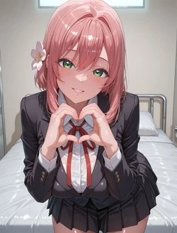 (Oki Senpai) 🍈🍈花园羽香里 Hanazono Hakari(Patreon) (AI Generated)