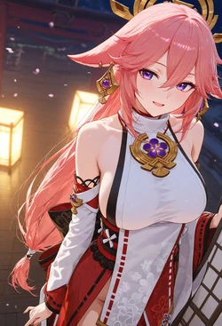 [貓貓] Shrine Maiden Yae Miko [AI Generated]