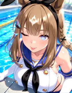 umalewd - Almond Eye (Shimakaze costume) [AI Generated]