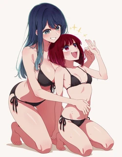 [Secret Base/tarte] Akane&Kana_Oshi no Ko_pa_20260206 [AI Generated]