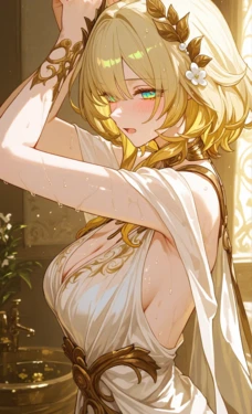 [Reiji] Aglaea (Honkai Star Rail) – Showering [AI Generated]