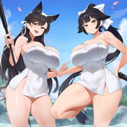 Atago (Azur Lane) depressarts v4 [AI Generated]