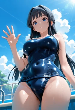 [マイネームルナ] Pregnant Belly Voyeur Series Mogami Shizuka [Sample] [AI Generated]