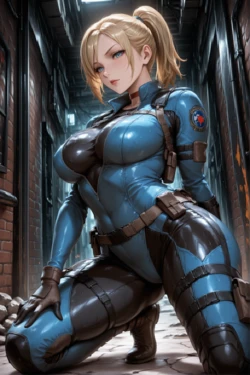 [Villain party] Jill Valentine — A Level Too Difficult [AI Generated]