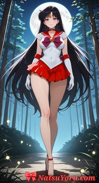 [NatsuYoru] Hino Rei (Sailor Moon) [AI Generated]