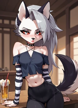 luzy2525 ai art galery [AI Generated] Loona helluva boss