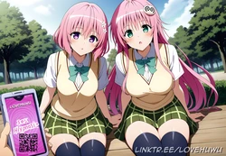 [LoveHUwU] Lala and Momo Deviluke [ NTR ] | To Love Ru | ToLOVEる [AI Generated]
