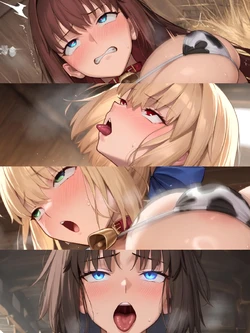 [Hjopkml Uyti] 乳牛飼育の記録 エクストラ:日常の作業プロセス [AI Generated]