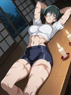 Maki Zen'In | Jujutsu Kaisen (FULL)(Set 09)[artkoikoi] [AI Generated]