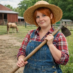 [DMGArtAI] Funny bunny farming [AI Generated]