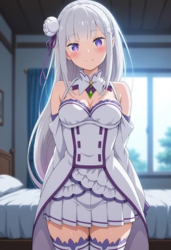 [Hakonekomi] Emilia (ReZero) エミリア (リゼロ) [141P] (Patreon) [AI Generated]